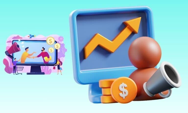 Passive income and digital marketing concept—monetizing content online, make money online, affiliate marketing, mmo essentials