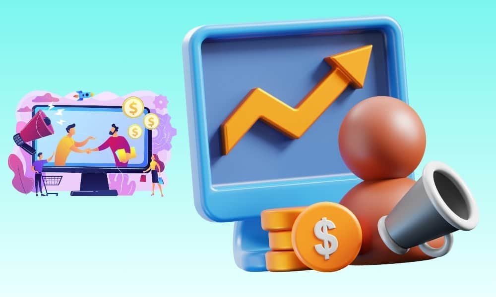 Passive income and digital marketing concept—monetizing content online, make money online, affiliate marketing, mmo essentials