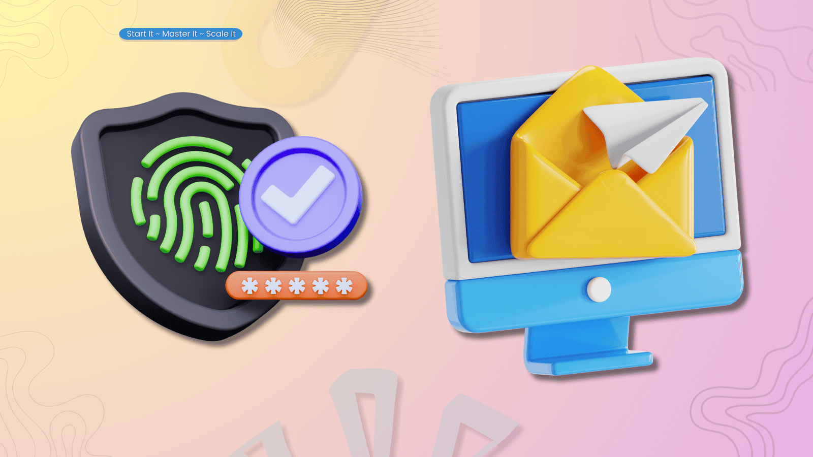 A fingerprint icon representing the personal detail that keeps an AI-drafted email sounding like you.