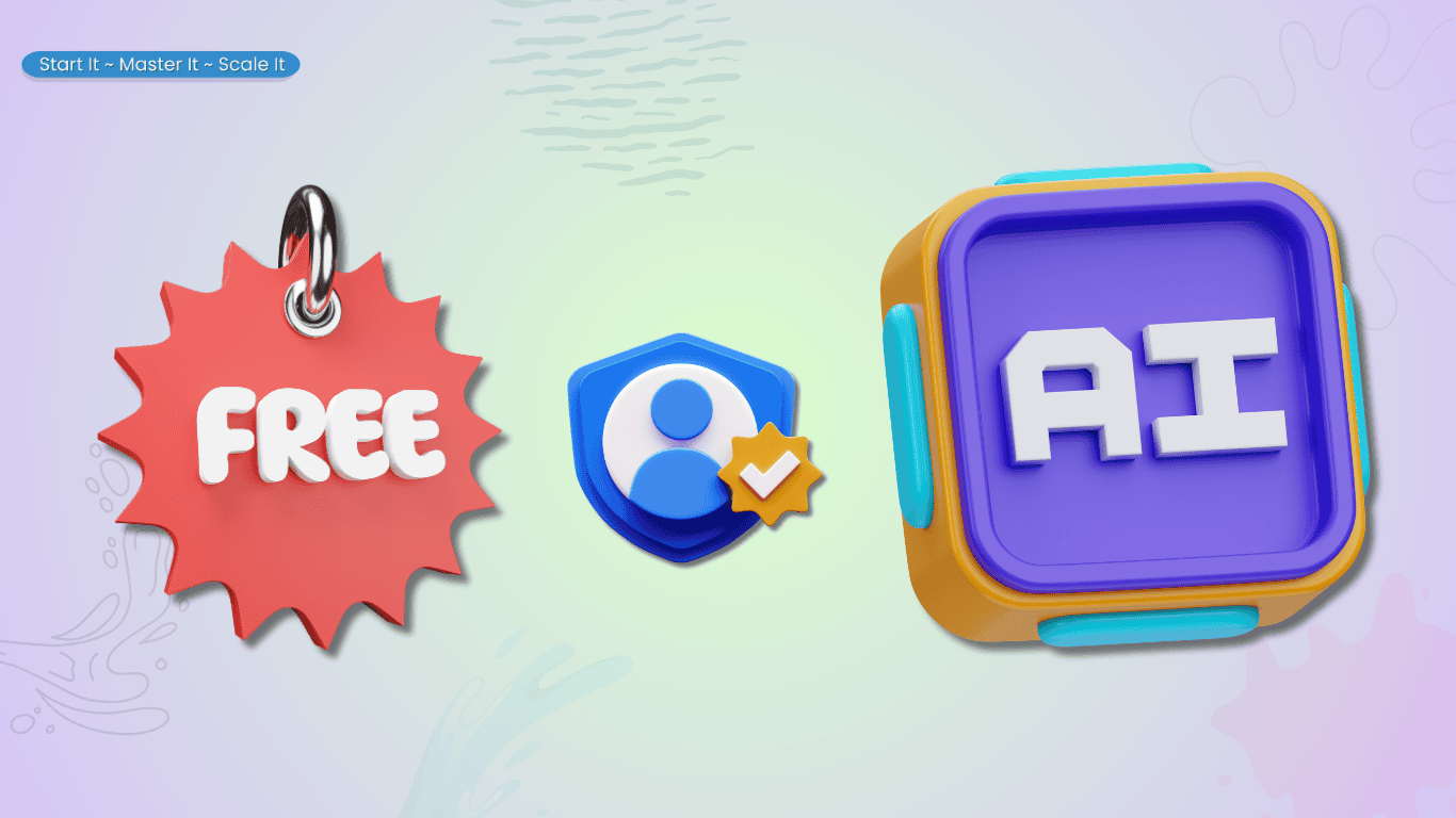 Free badge icon representing what the no-cost ChatGPT plan covers before you consider paying.